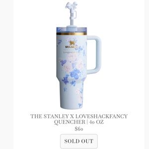 Stanley x LoveShackFancy Quencher 40 oz. Everblooming Rosettes